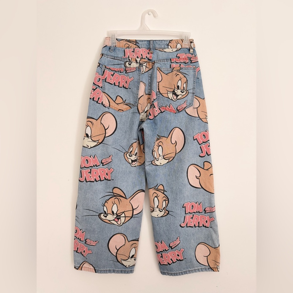 🧡| H&M Divided Y2K Tom and Jerry High Waist Jeans - Picture 3 of 5